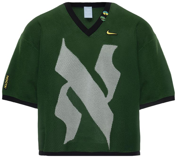 

Футболка Nike x NOCTA Vybz Green Knit Short Sleeve, Зеленый, Футболка Nike x NOCTA Vybz Green Knit Short Sleeve