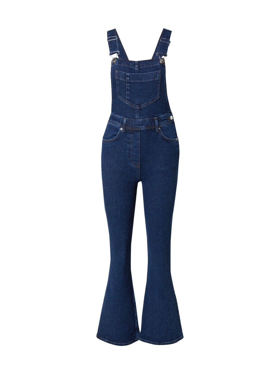 

Комбинезон Warehouse Flared Jean Overalls, темно-синий