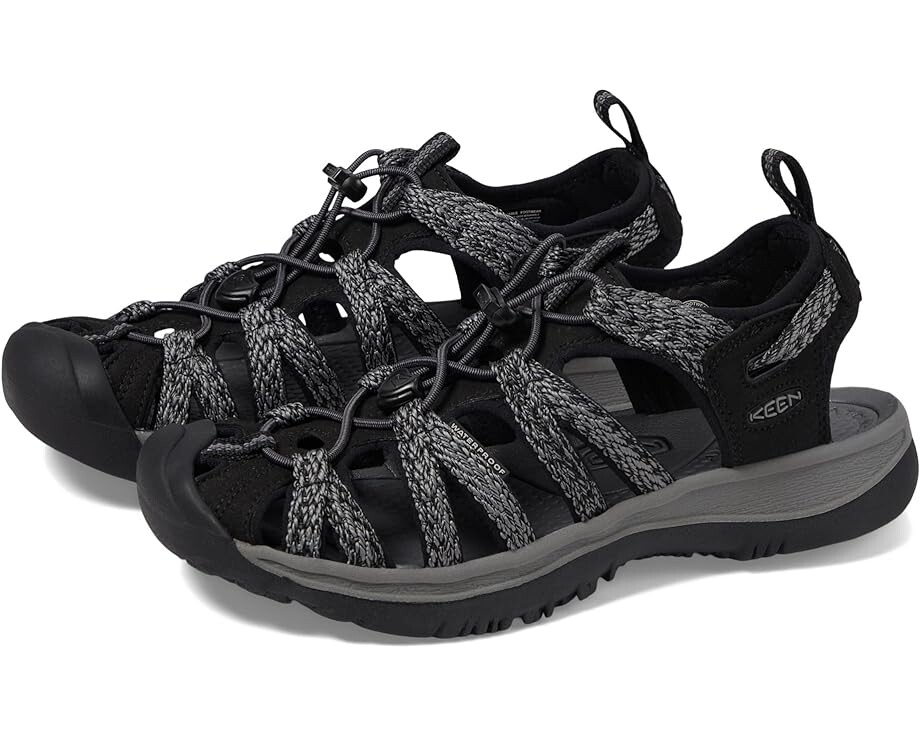 

Сандалии KEEN Whisper, цвет Black/Steel Grey