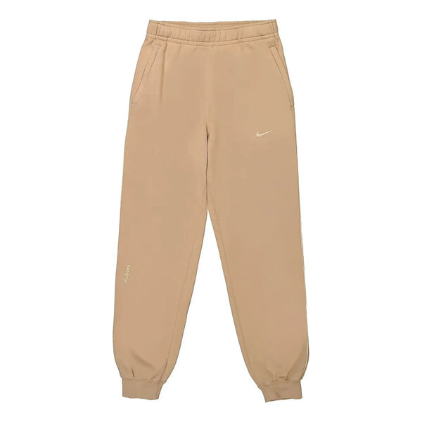 

Брюки x nocta drake nrg cs sweatpants 'tan' Nike, бежевый