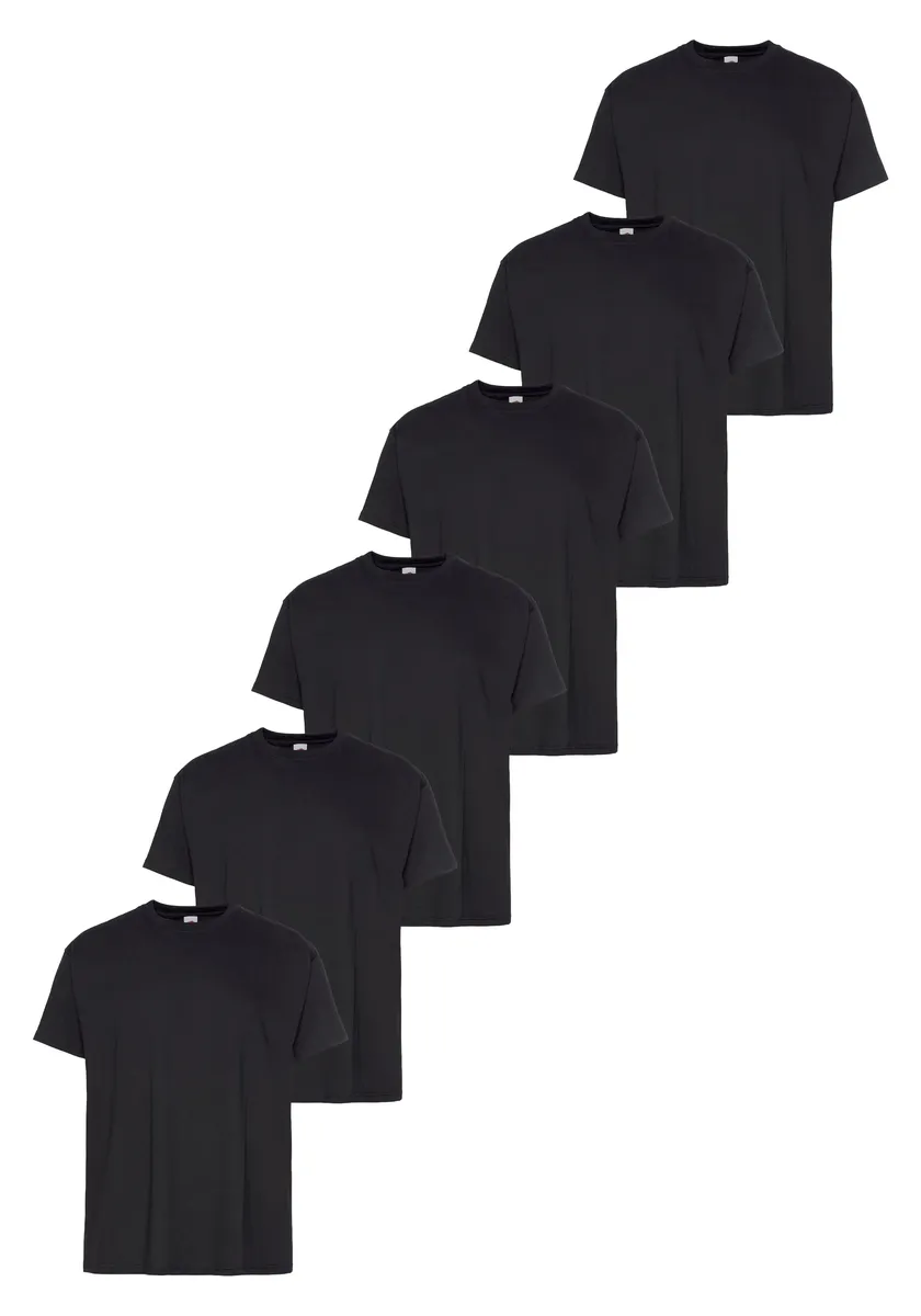

Футболка Fruit of the Loom с круглым вырезом, черный