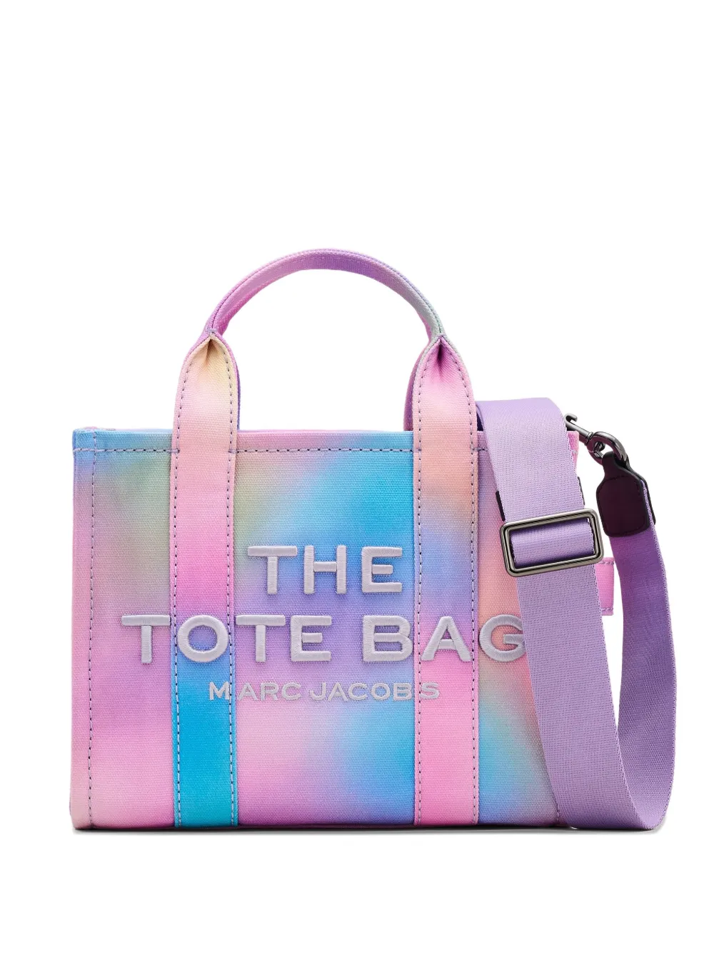 

Маленькая сумка-тоут Airbrush MARC JACOBS, синий