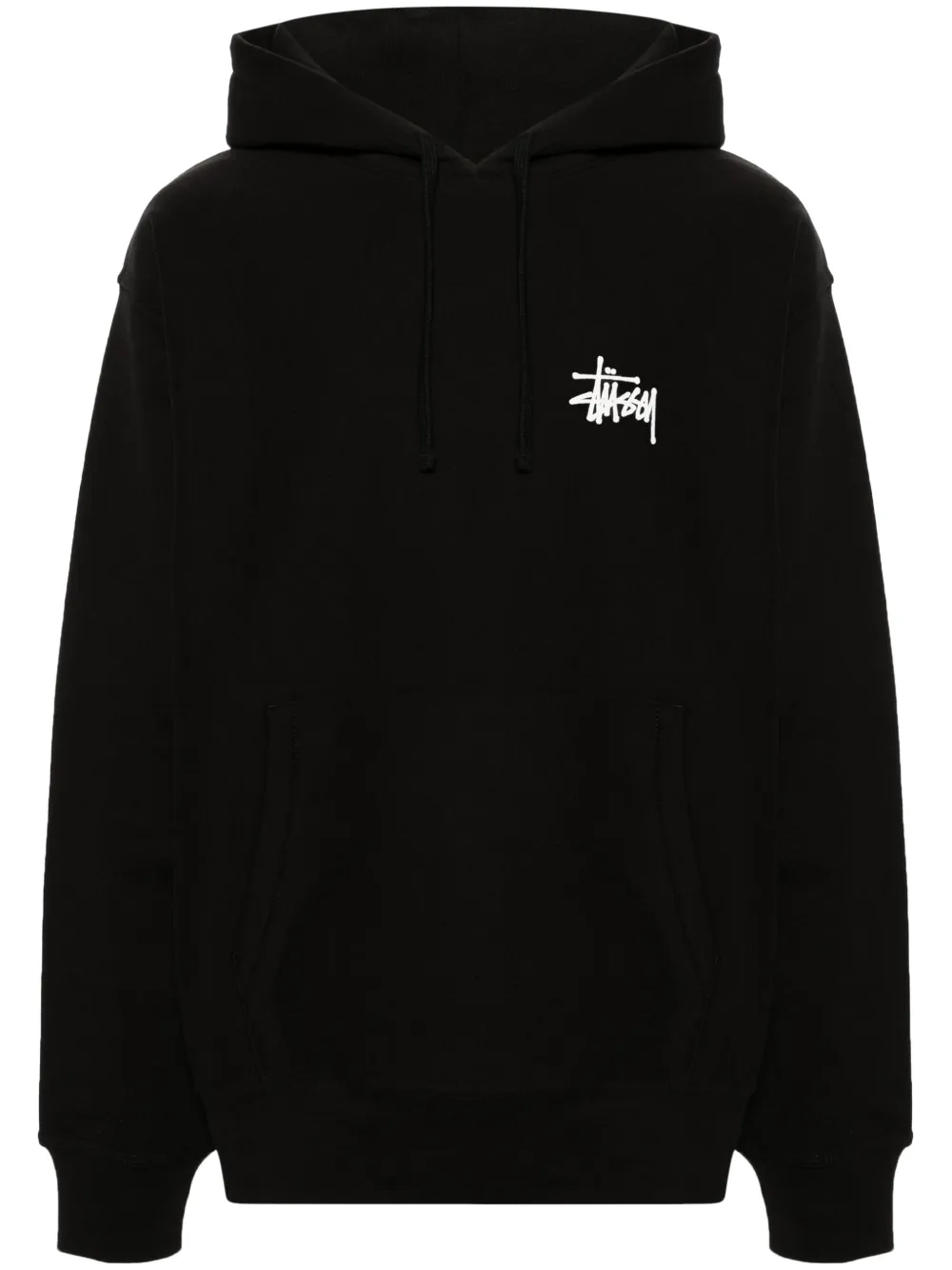 

Худи с логотипом Stüssy, черный