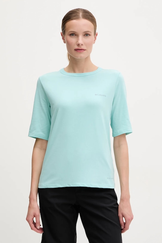 

Футболка спортивная Sun Trek Columbia, бирюзовый