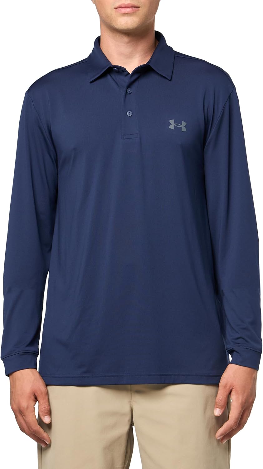 

Under Armour мужская поло с длинным рукавом Playoff