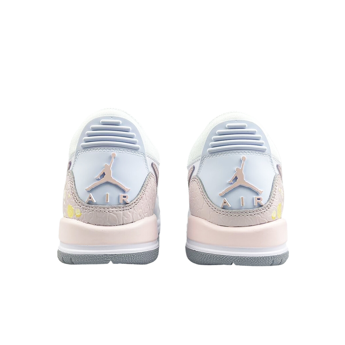 Кроссовки Jordan Legacy 312 Vintage Basketball Shoes Women's Low-top Pink/white, белый — фото 4
