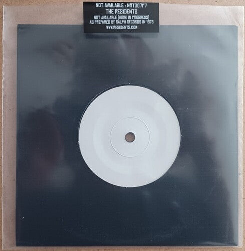 

Сингл 7" Residents: Not Available [Work in Progress] As Prepared By Ralph Records In 1978