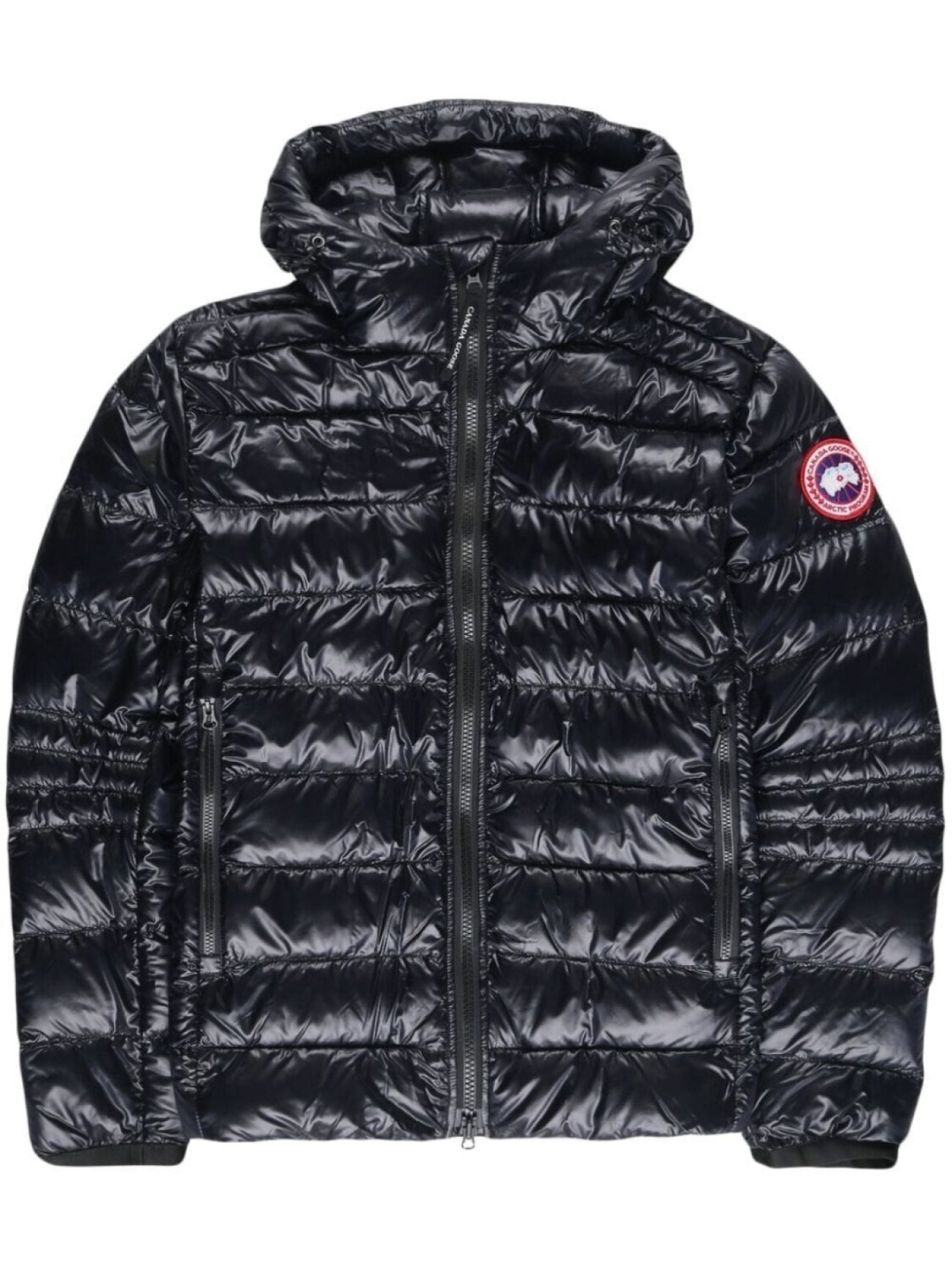 

Canada Goose пуховик Crofton с капюшоном, черный