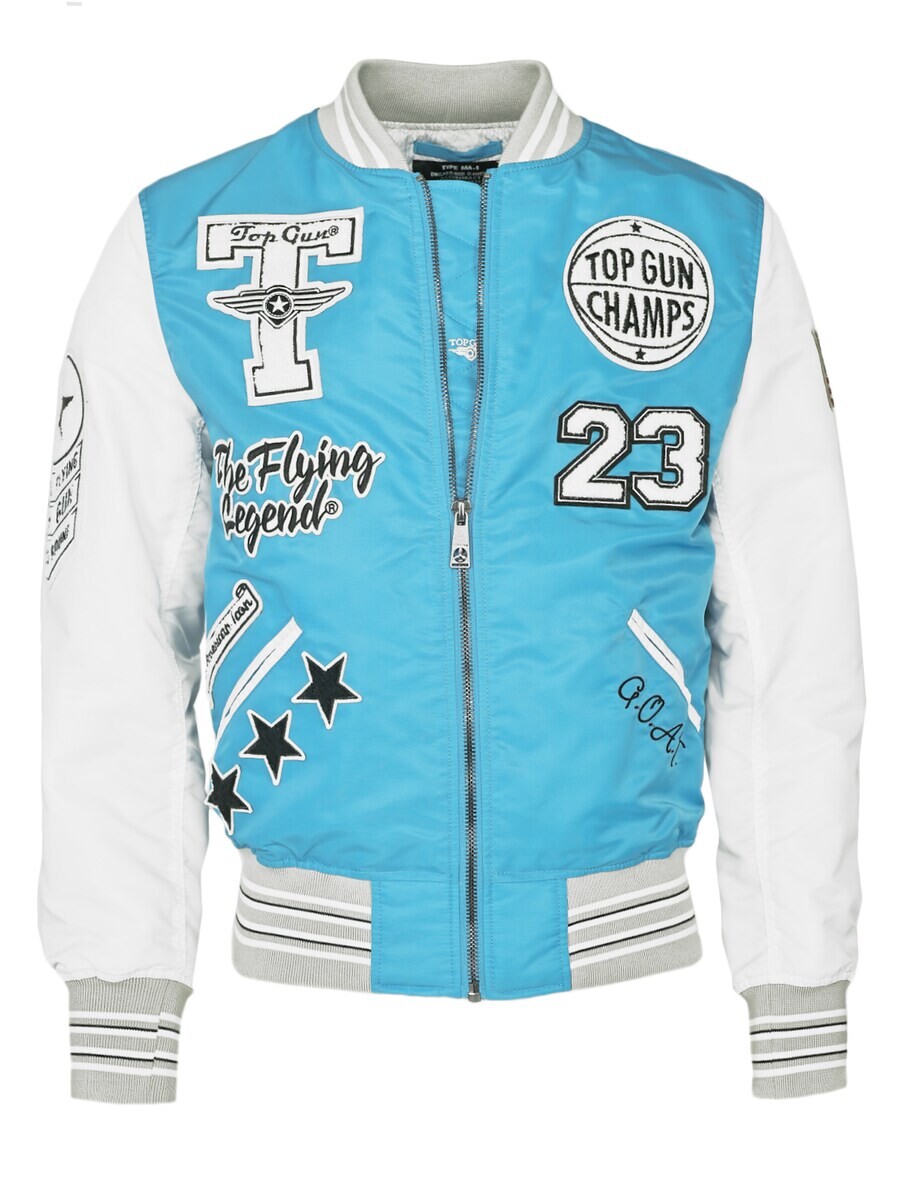 

Куртка TOP GUN Between-Season, цвет Light blue/White, Белый, Куртка TOP GUN Between-Season, цвет Light blue/White