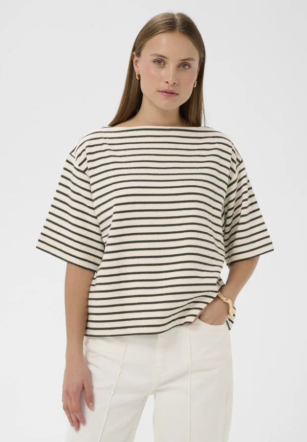 

Футболка с принтом slingina Soaked In Luxury, India Ink And White Stripe, Белый, Футболка с принтом slingina Soaked In Luxury, India Ink And White Stripe