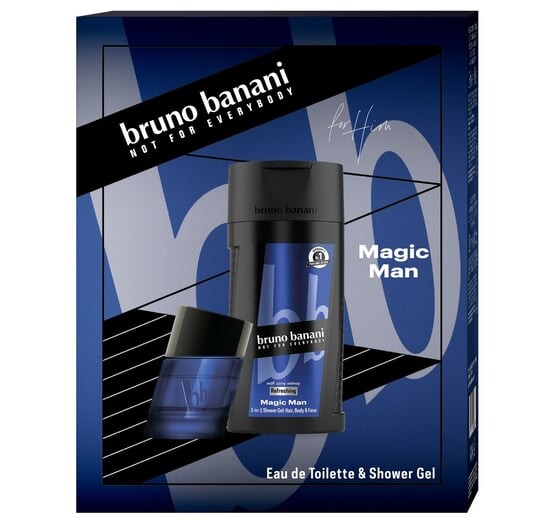 

Подарочный набор косметики, 2 шт. Bruno Banani, Magic Man