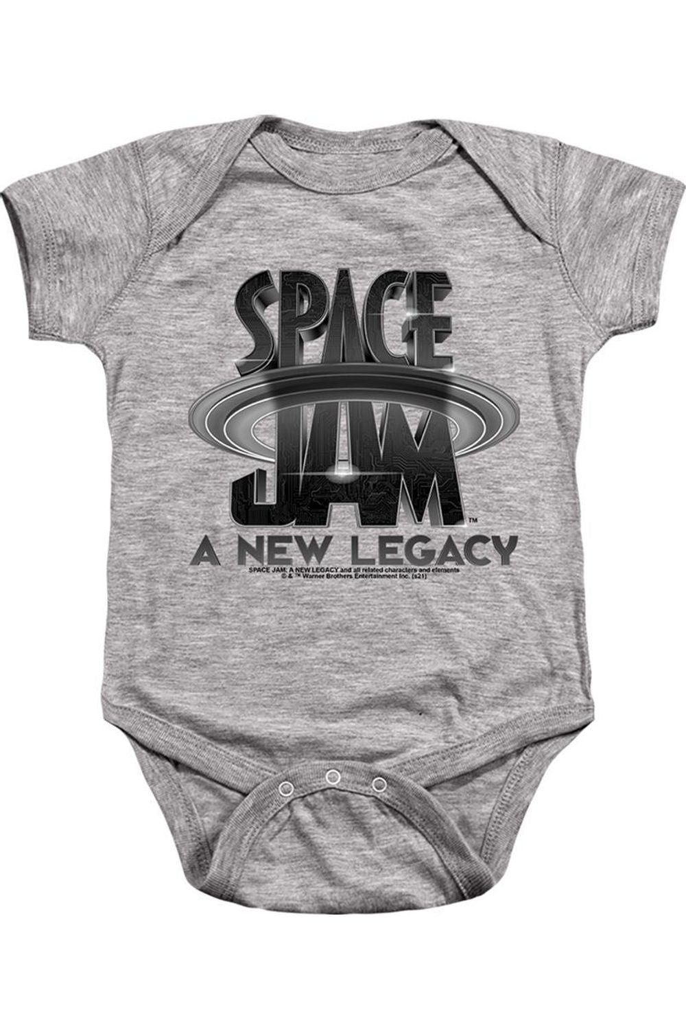 

Gildan Детский комбинезон на кнопках с логотипом Space Jam 2, черный