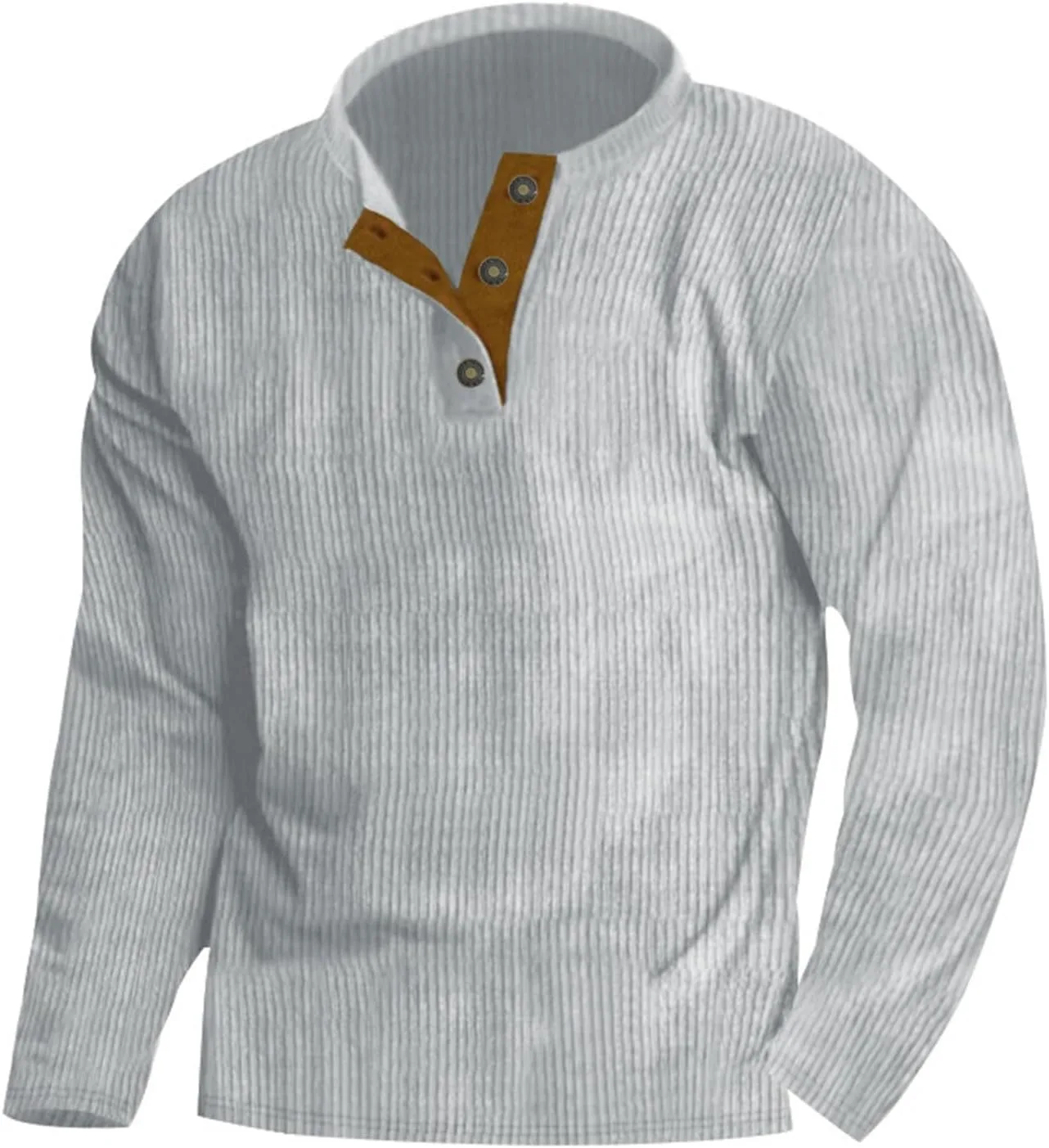 

Мужская рубашка из вельвета casual slim fit с длинным рукавом