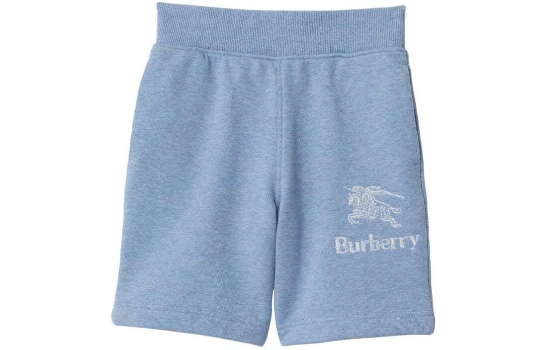 

Дети Шорты Burberry, светло-голубой