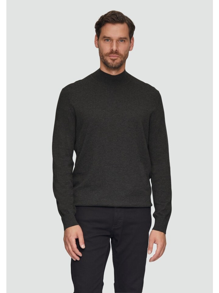 

Пуловер sOliver BLACK LABEL Strick langarm, серый