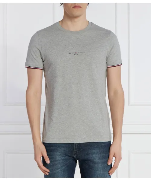 

Футболка Slim fit Tommy Hilfiger, серый