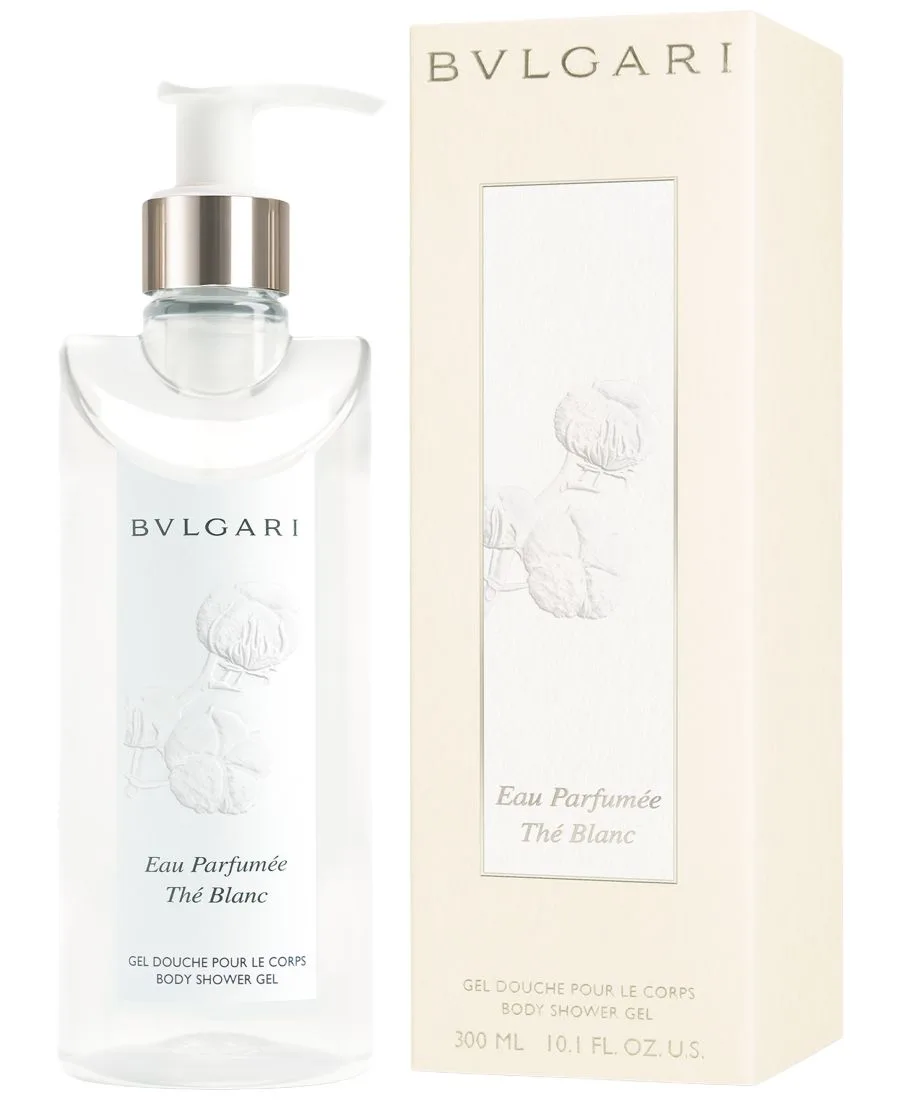 BVLGARI Гель для душа Eau Parfumée Thé Blanc, 10,1 унции — фото 2
