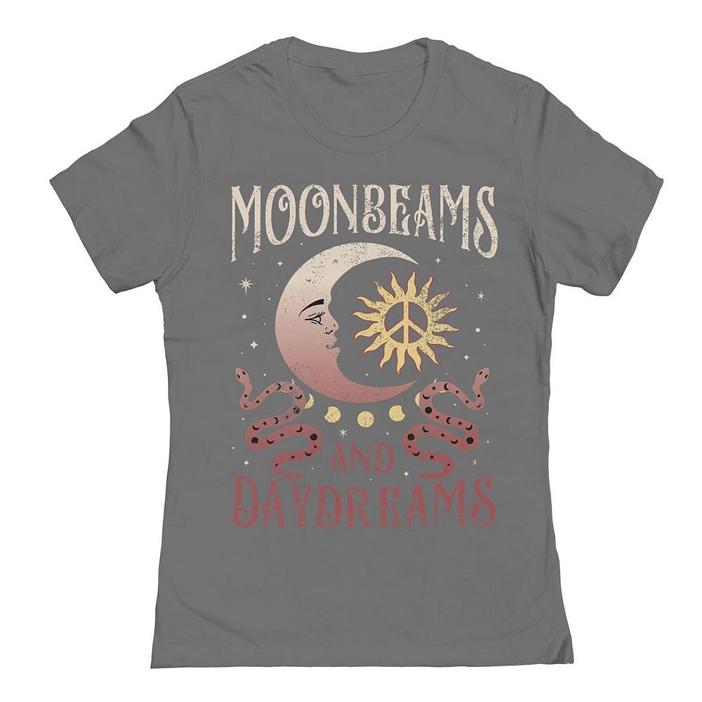 

Футболка Junior's Moonbeams с рисунком COLAB89 by Threadless, цвет Charcoal