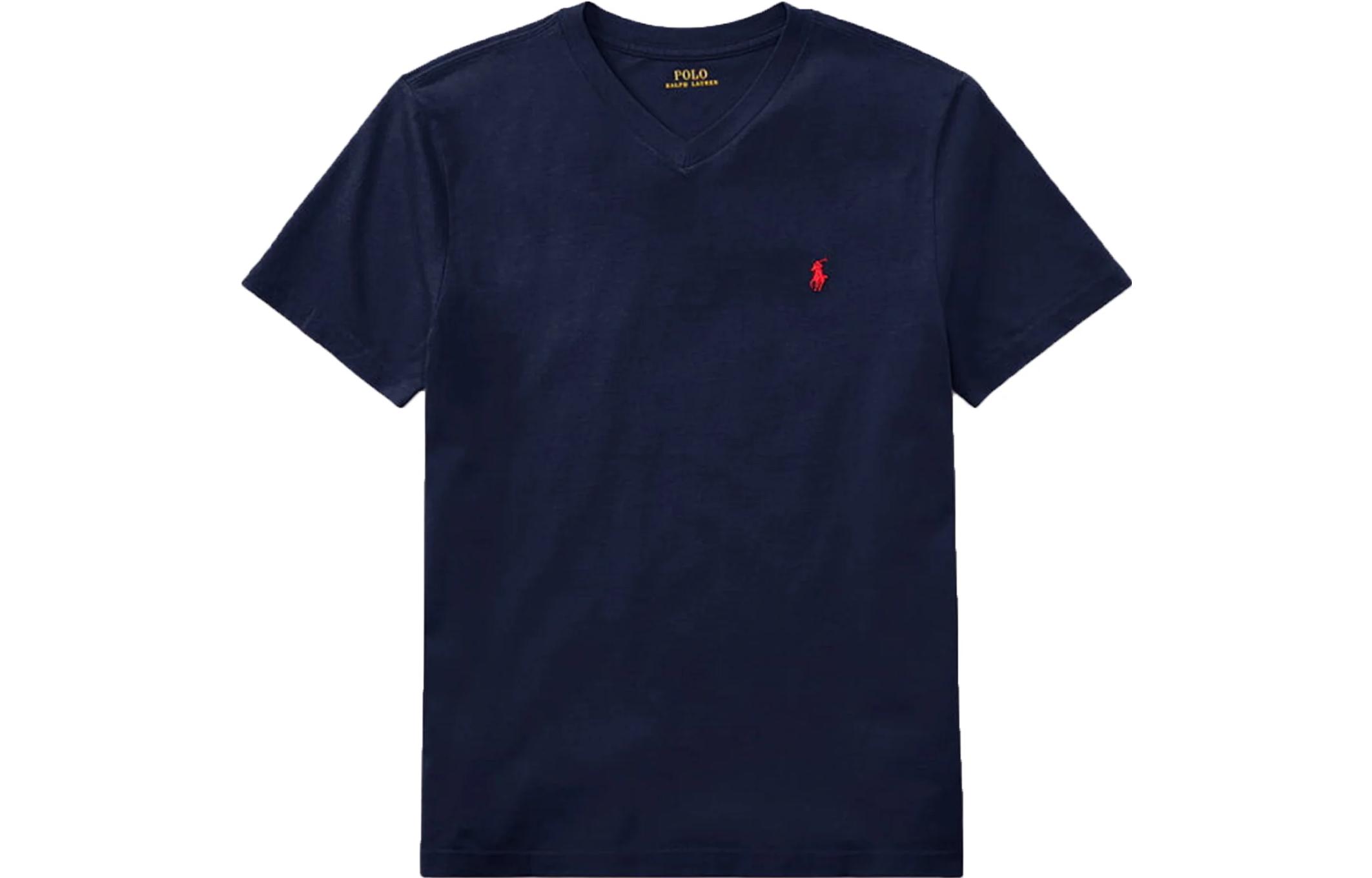 Детская футболка Polo Ralph Lauren, темно-синий — фото 2
