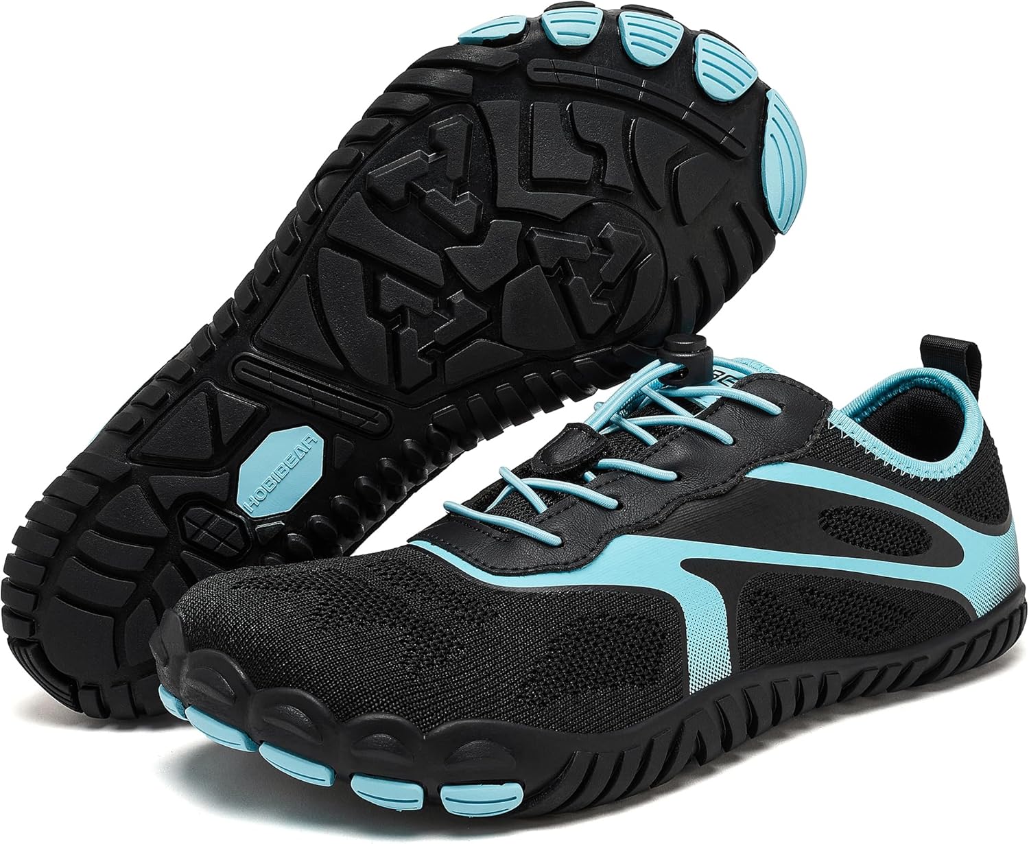 

Кроссовки HOBIBEAR Barefoot Shoes for Women Men Wide Toe Box Zero Drop Cross-Training Minimalist Unisex, синий