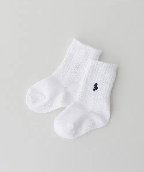 Детские носки POLO RALPH LAUREN с рибаной и логотипом