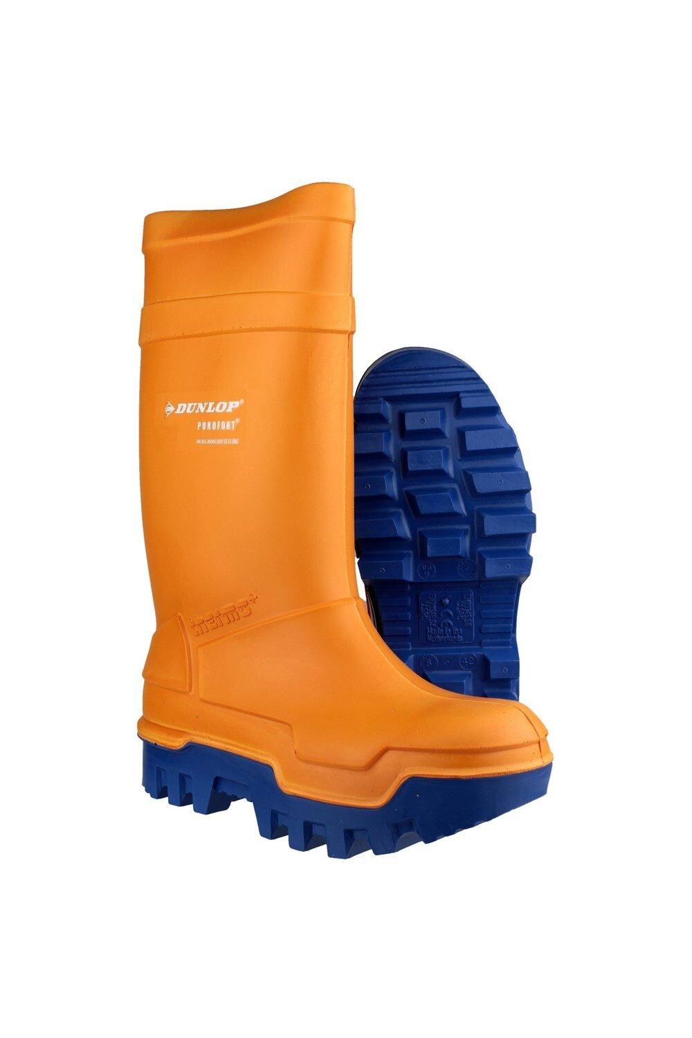 Защитные резиновые сапоги Purofort Thermo+ Dunlop, оранжевый — фото 3
