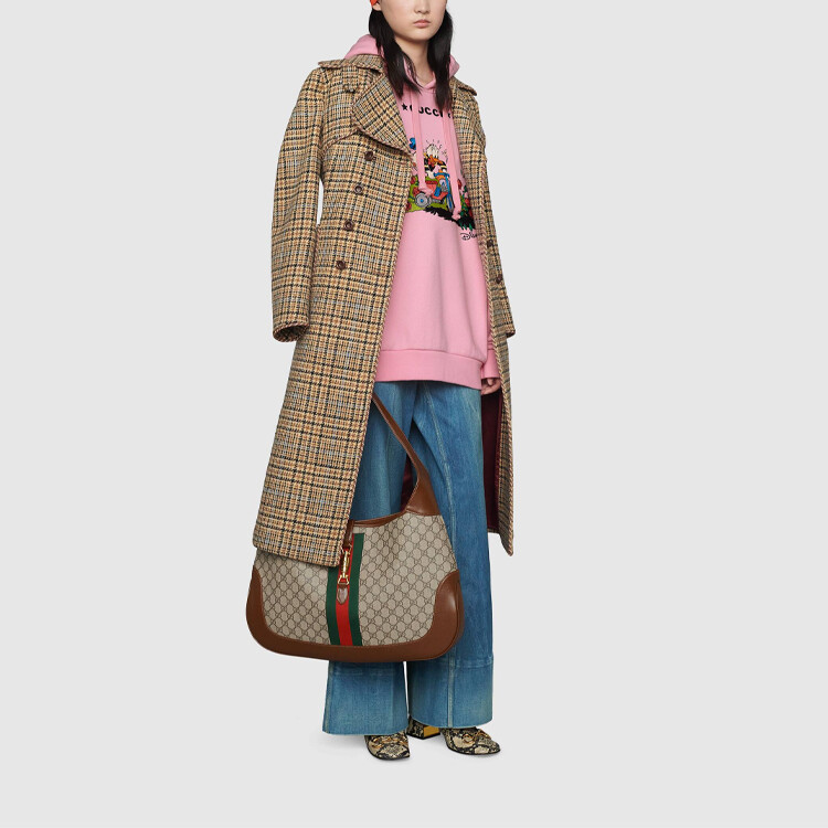 Толстовка женская Disney x Gucci, розовый — фото 4