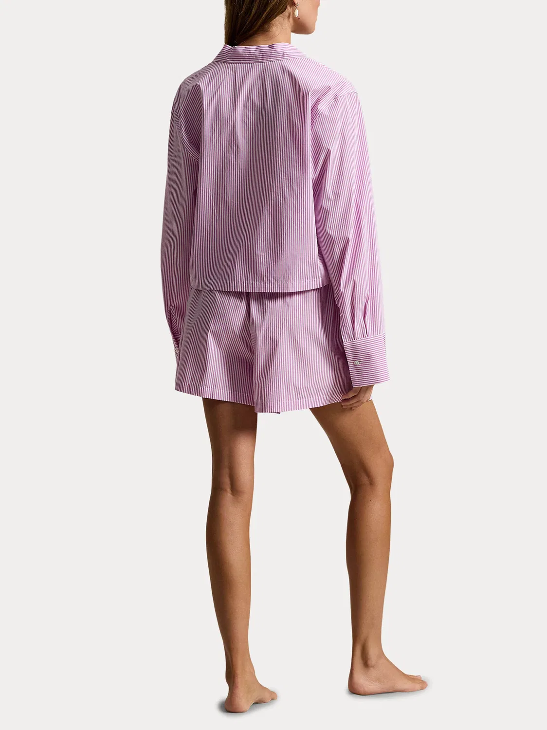 Пижама 'Рубашечная полоска' Polo Ralph Lauren, Pink — фото 4