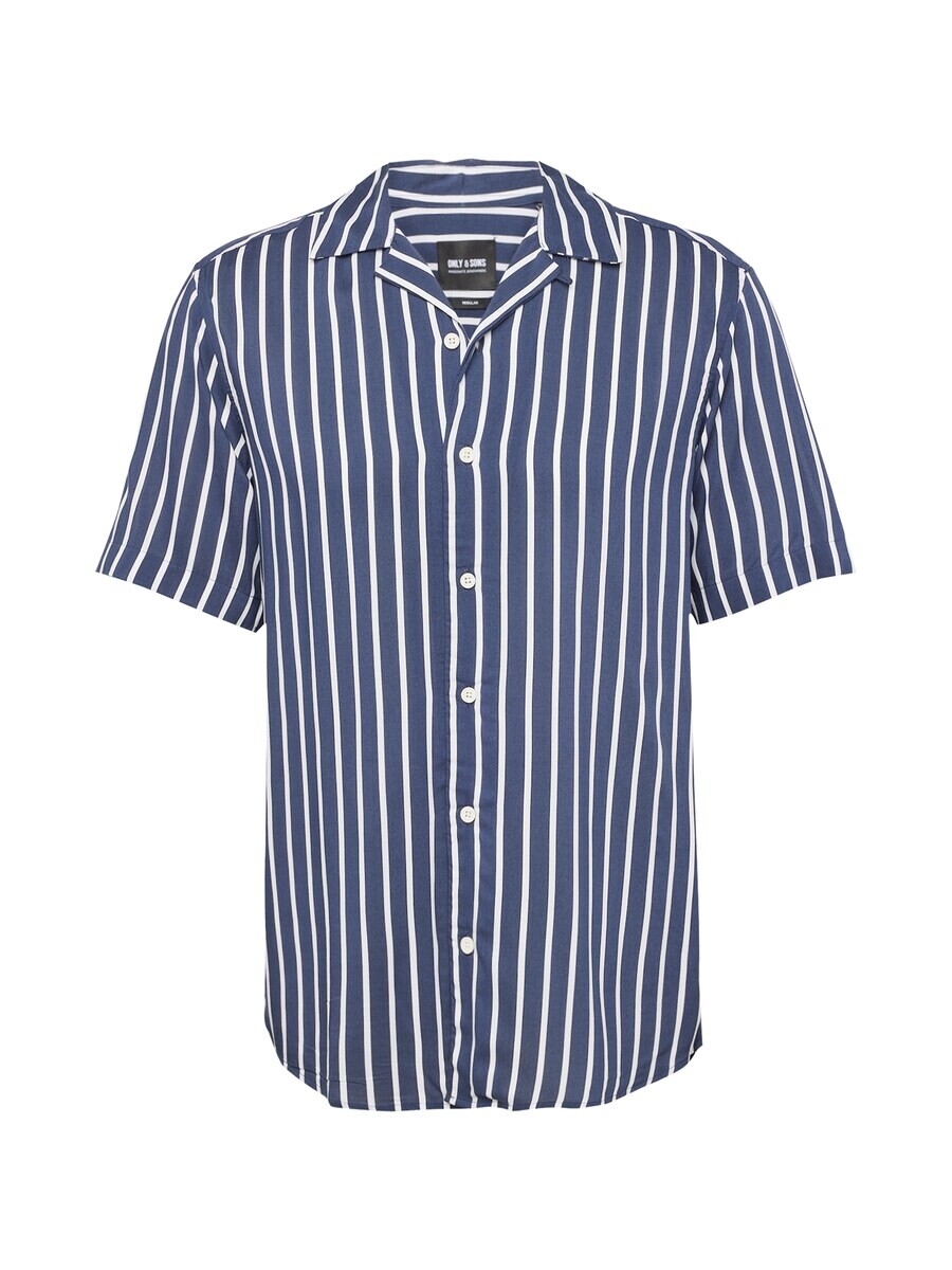 

Рубашка на пуговицах стандартного кроя Only & Sons WAYNE, ночная синяя