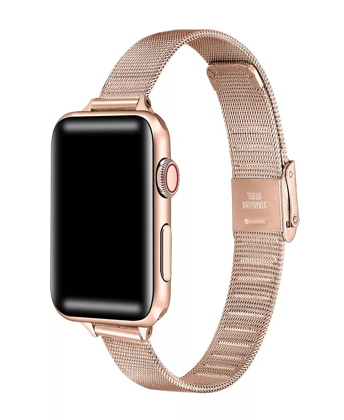 

Браслет Blake Mesh из нержавеющей стали для Apple Watch 40, 41, 42 мм Posh Tech, розовый