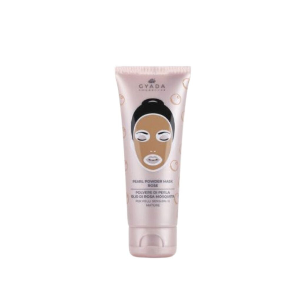 

Маска для лица Crema pearl powder mask rose Gyada cosmetics, 75 мл