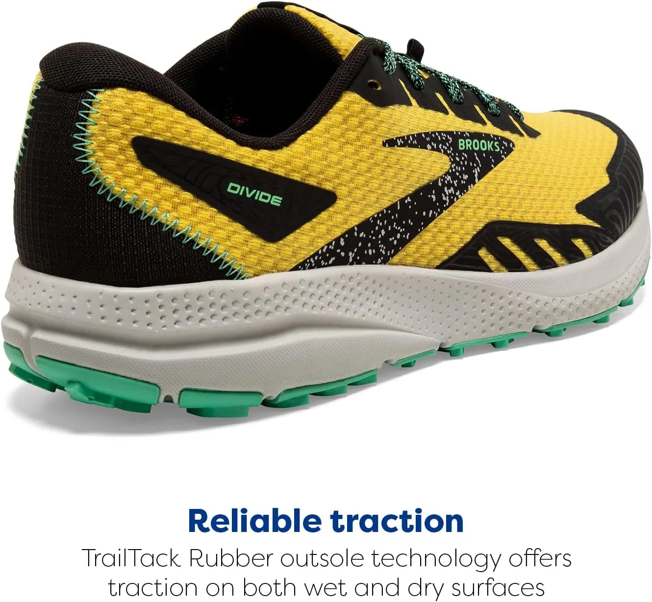 Мужские кроссовки Brooks Divide 4, черный — фото 4