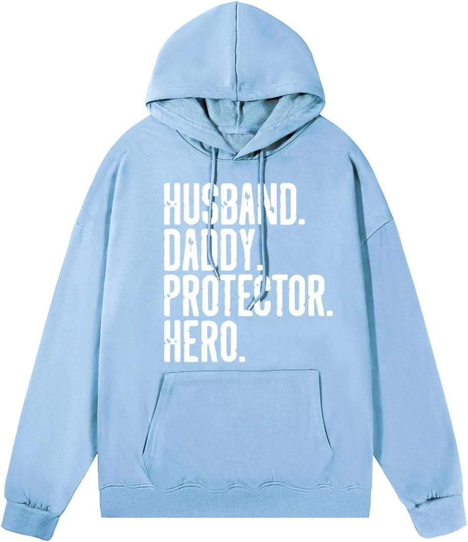 

Толстовка Husband Daddy Protector Hero