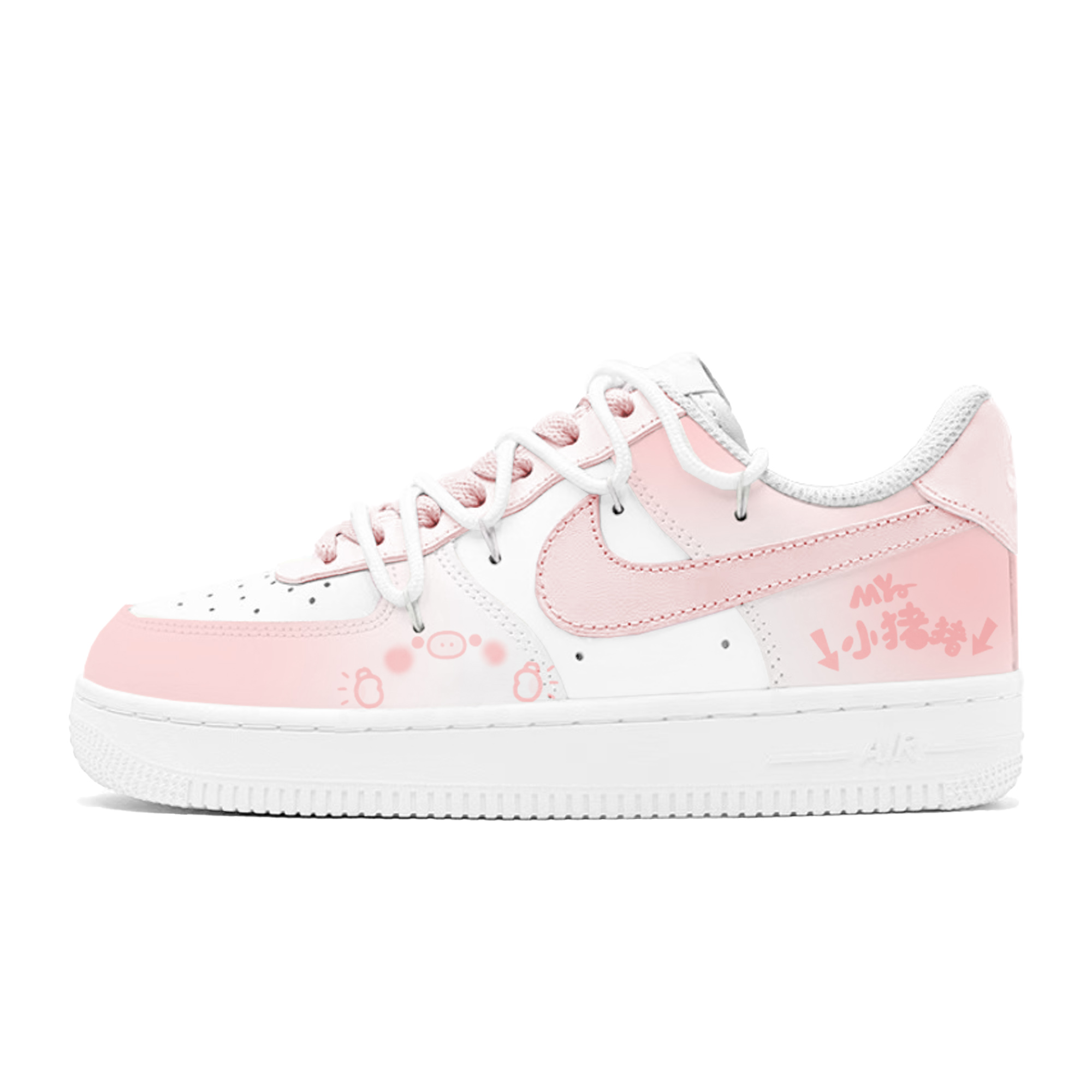 

Кроссовки Air Force 1 LE с низким верхом, амортизирующими, противоскользящими и износостойкими подошвами для детей и подростков Nike, белый