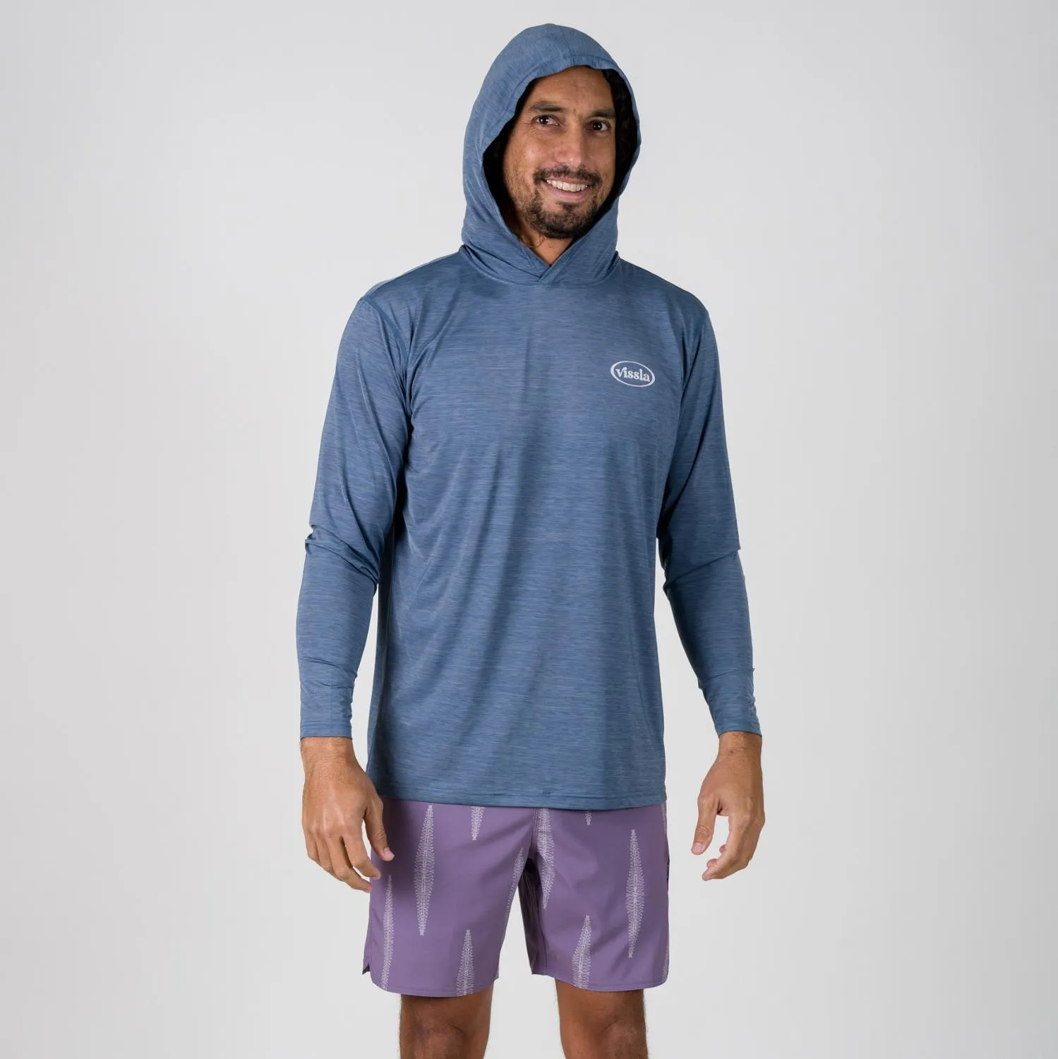 

Скрученный худи с длинными рукавами VISSLA, Slate Heather