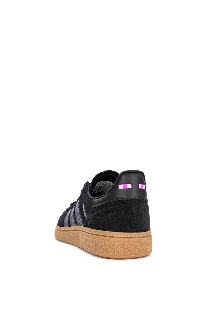 Кроссовки детские, коллаборация с Minecraft, Handball Spezial, Adidas, черный — фото 3