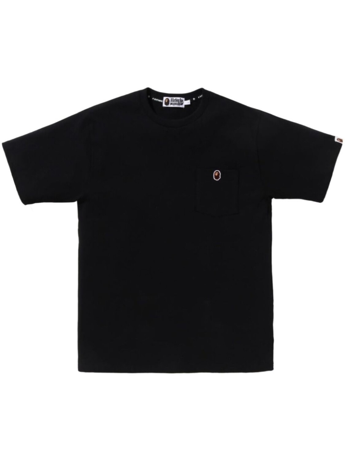 

Футболка с нашивкой Milo A BATHING APE, черный