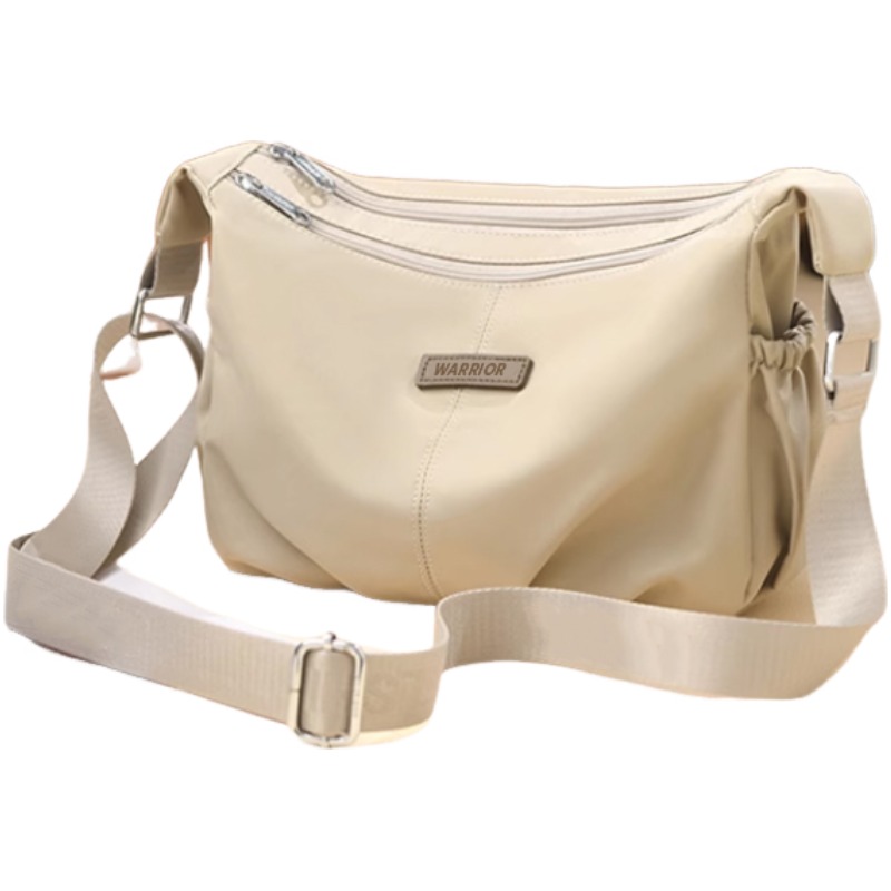 

WARRIOR Нейлоновая наплечная сумка Unisex Black/Beige/Concrete Color