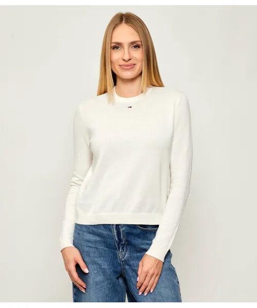 

Необходимый свитер Regular fit Tommy Jeans, бежевый