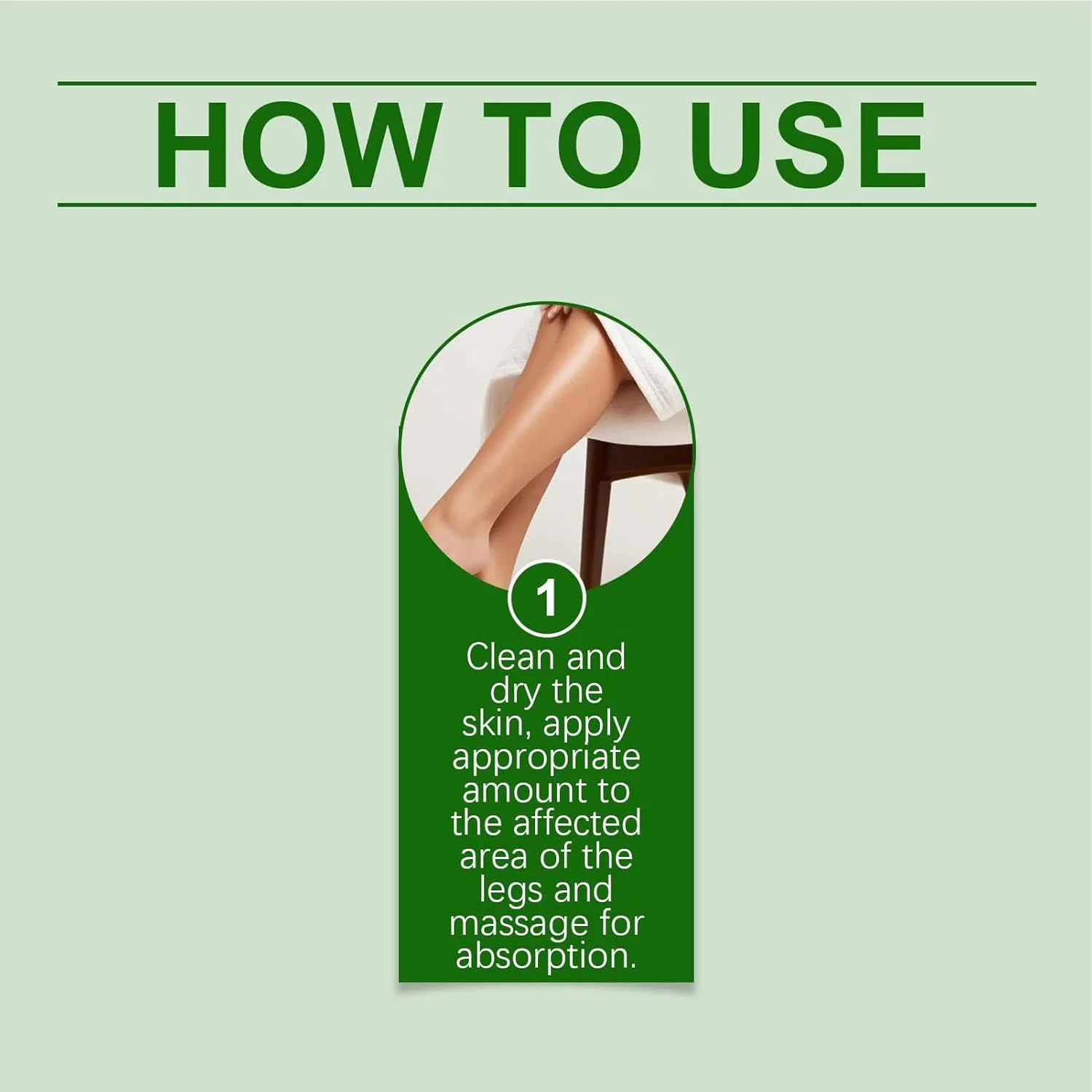 Крем для ног Leg Relieving Cream, 100 г Generisch — фото 4