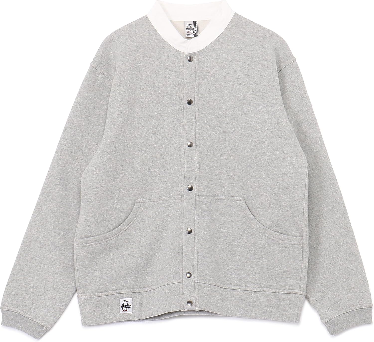 

Мужская толстовка Full Snap Hurricane Top Chums, серый