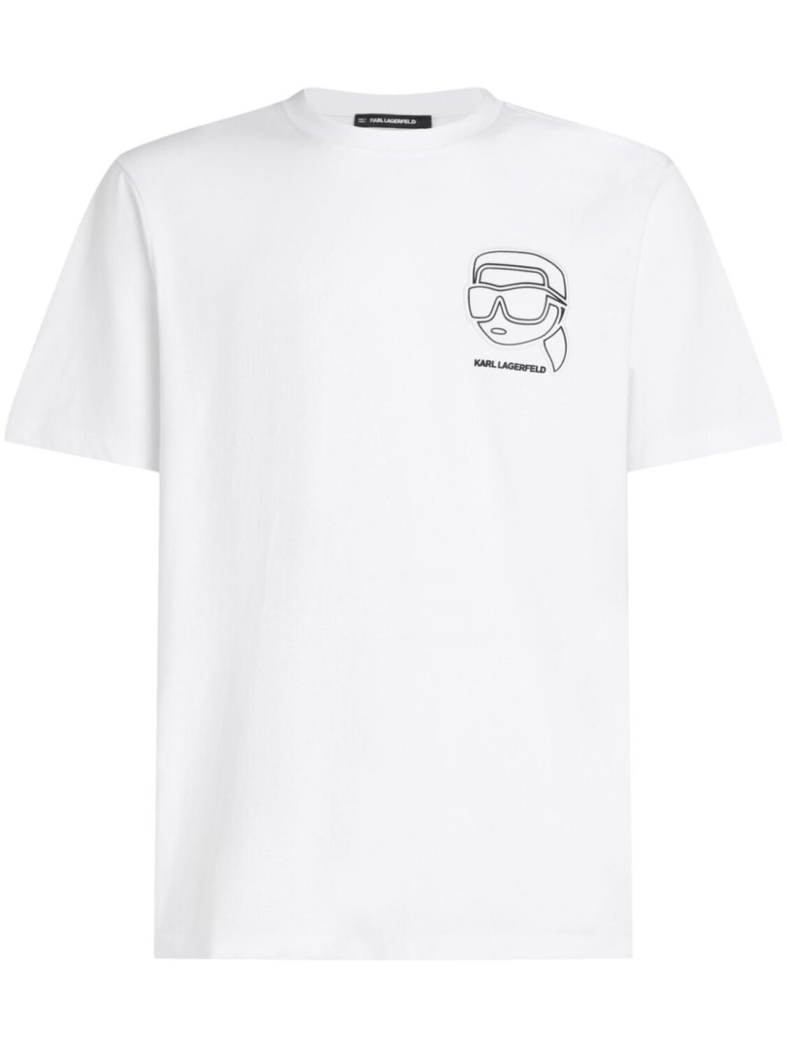 

Karl Lagerfeld футболка с принтом Ikonic Karl, белый