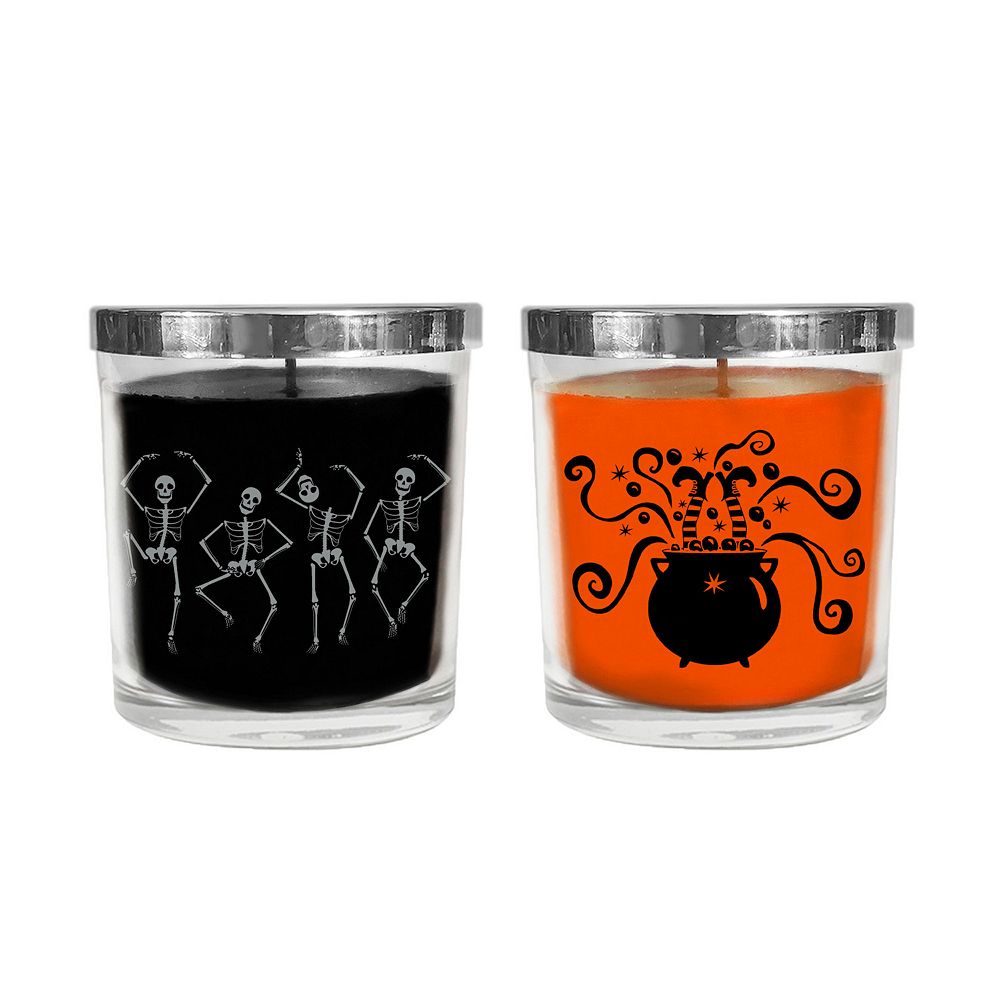 

LumaБазовые ароматические свечи Graveyard Dance & Witch's Brew, набор из 2 упаковок LumaBase, цвет Black Orange