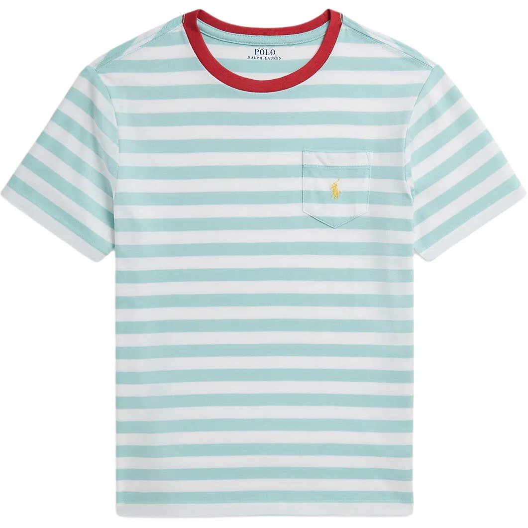 Футболка детская с круглым вырезом Polo Ralph Lauren зеленая
