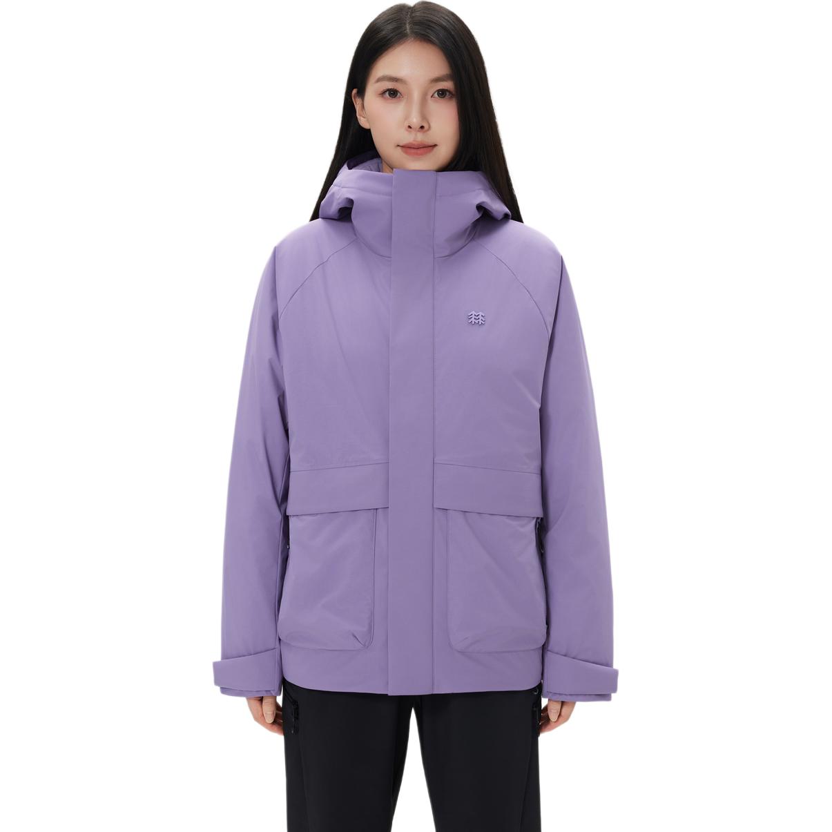

Пуховая куртка CAMPING FW25, унисекс Kolon Sport, violet vi