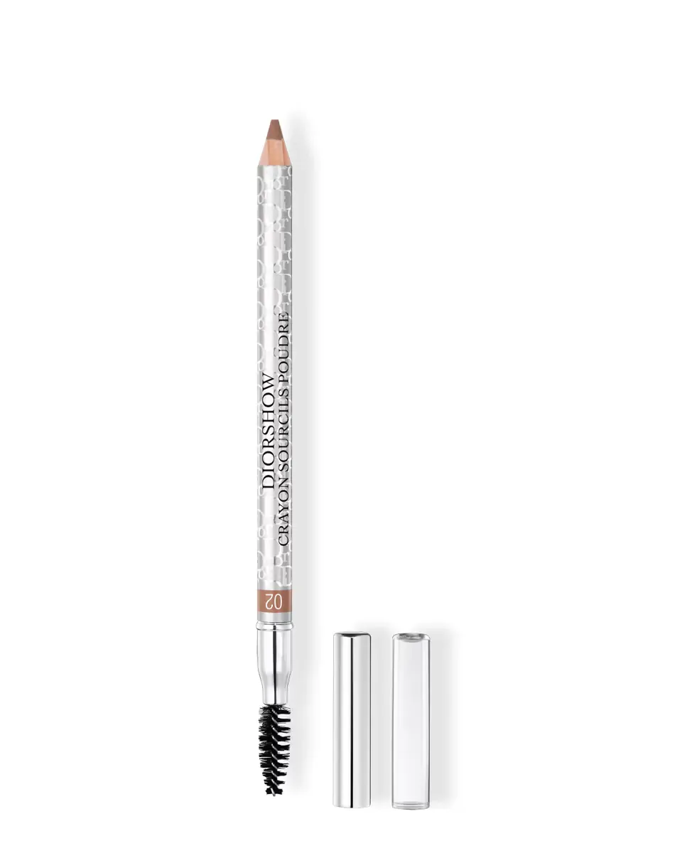 Водостойкий карандаш для бровей - естественный финиш - с точилкой Dior, 02 Chestnut
