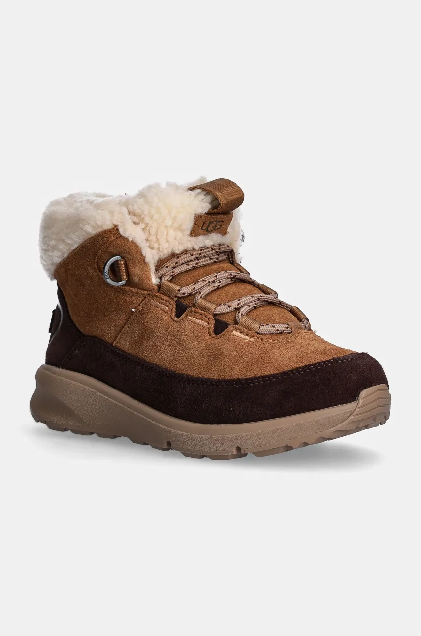 

Детские зимние замшевые угги TERRETRAIL COSY LACE Ugg, коричневый
