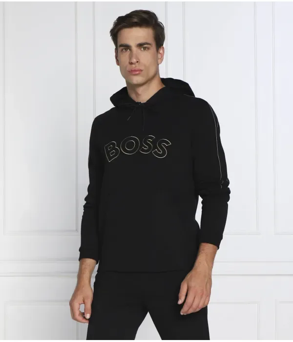 Толстовка Soody 2 regular fit Boss Green, черный — фото 3