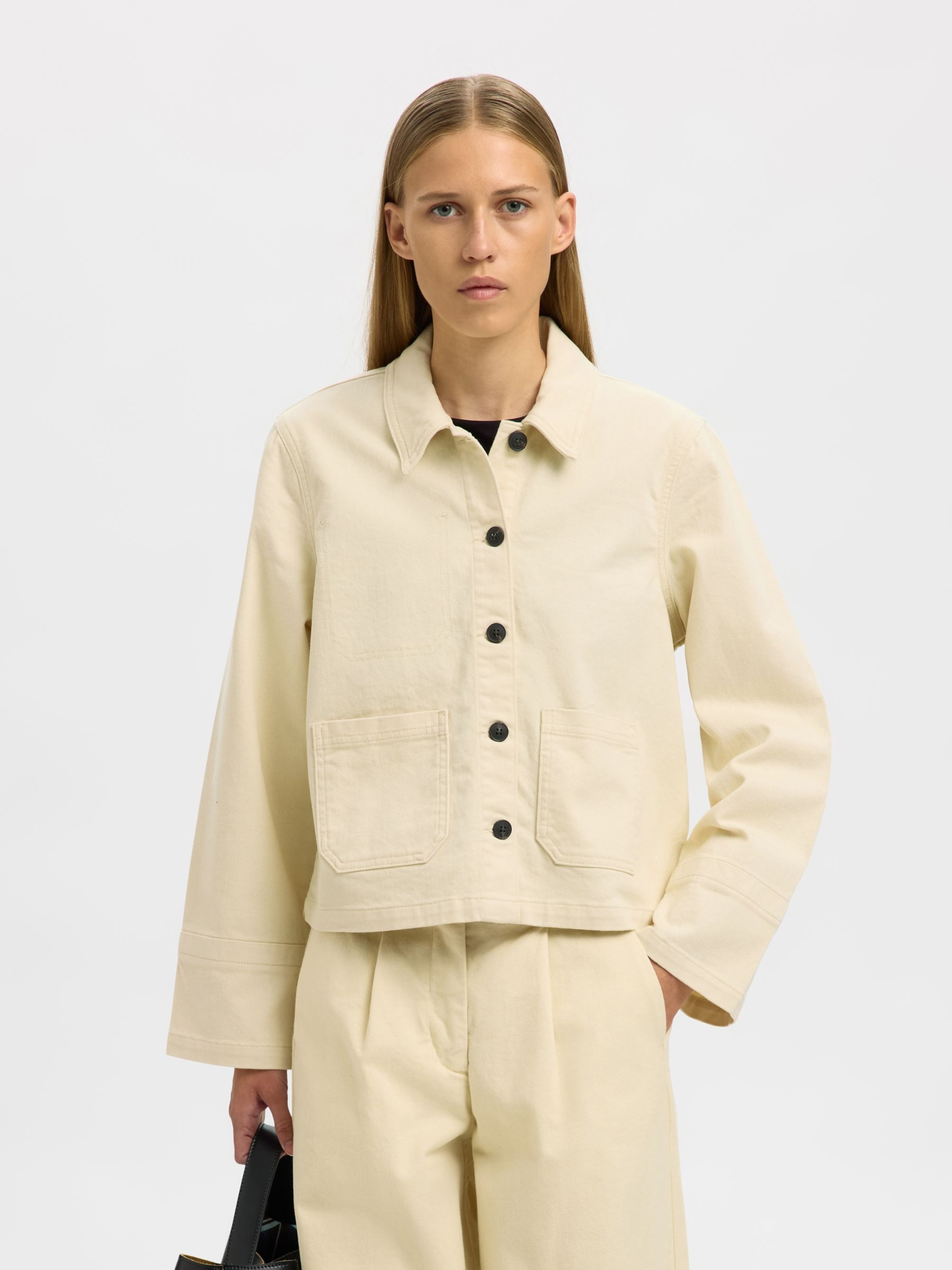 

SELECTED Куртка для межсезонья в цвете greige