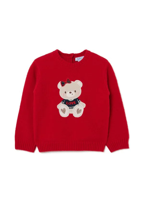 Вышитый джемпер Ovs, Cherry Red